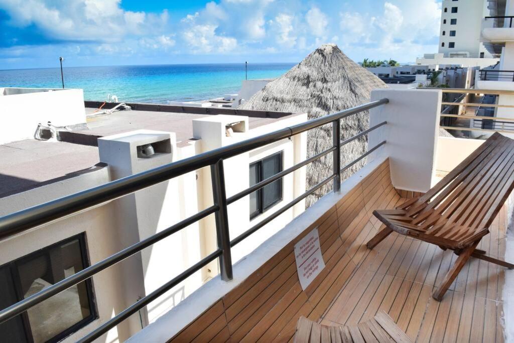 Ocean View Apartment, Best Beach Area, 3 Bedrooms Cancún Kültér fotó